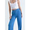 Women's Elastic Pocket Wide Leg Sweatpants