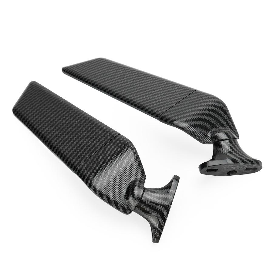 Подходит для Honda CBR1000RR CBR 1000 RR 2004 2005 2006 2007 Мотоциклетное зеркало Модифицированное ветровое крыло Вращающееся зеркало заднего вида