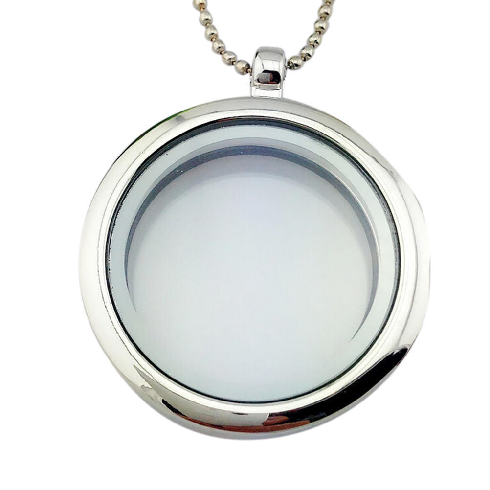 Новый плавающий шарм, живой стеклянный круглый медальон с эффектом памяти, подвеска-подвеска