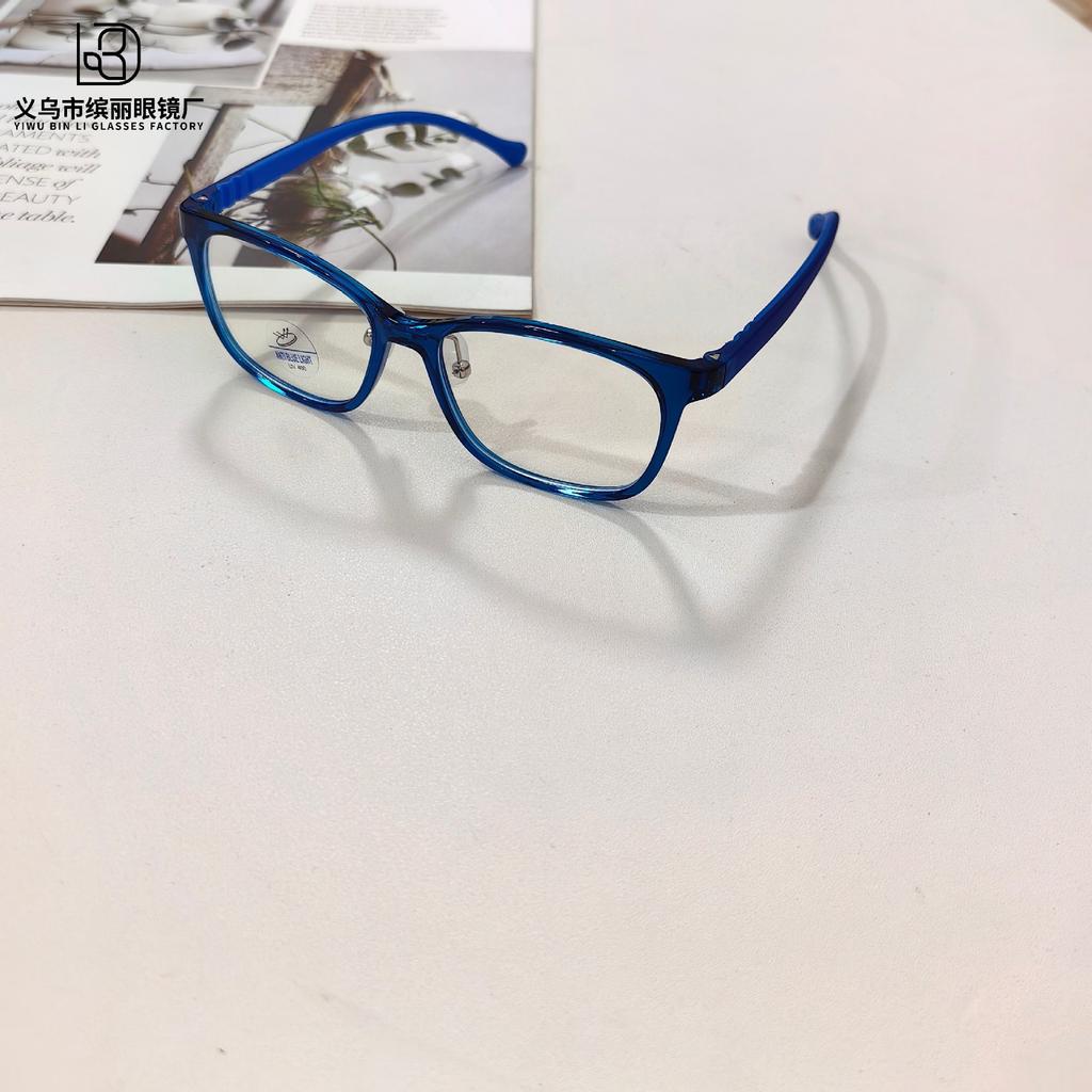 Tr90 Children'S Optical Glasses Fashion Anti-Blue Light Eye Protection Computer Glasses Students Can Be Equipped With Reading Flat Glasses