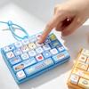 Портативная Мини-клавиатура Fidget Clicker Брелок Милое Животное Бесшумная Кнопка Нажатия Игрушка для Снятия Стресса для Дома и Офиса