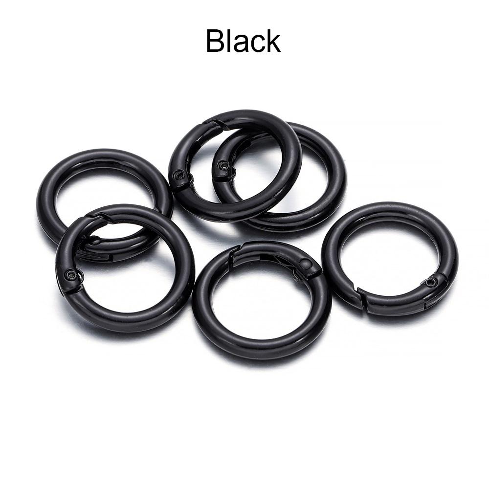 5 шт., пружинные уплотнительные кольца, пряжки, зажимы, карабины, крючки для изготовления ювелирных изделий своими руками, аксессуары