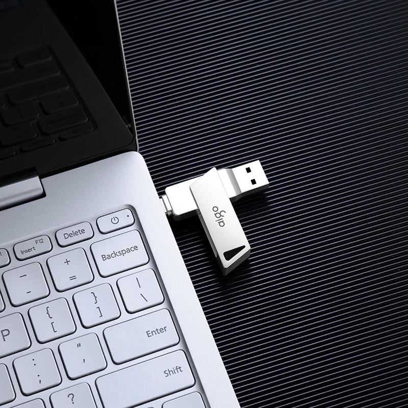 Металлический USB-накопитель aigo U350 USB 3.2 Type-C