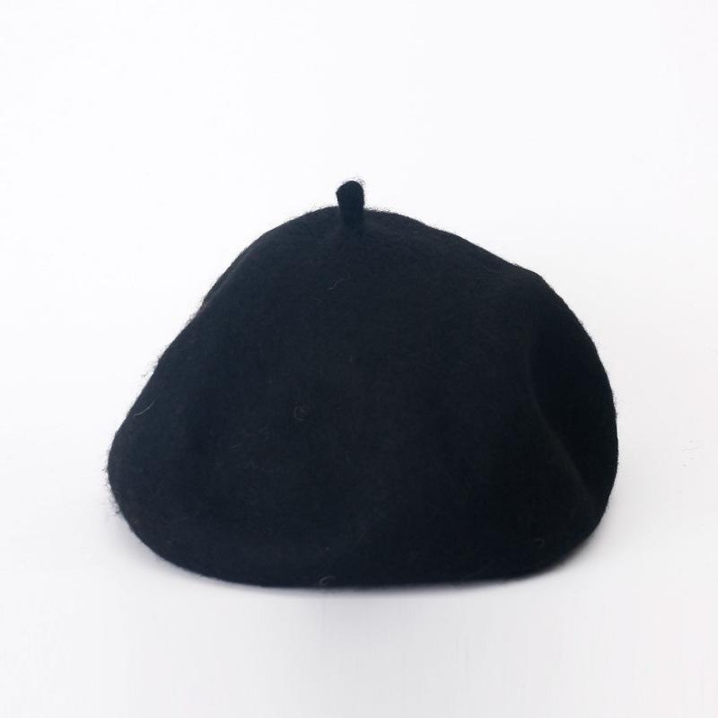 Берет Осень Зима Женский Тыква Бутон Шляпа Повседневная Шерстяная Теплая Шляпа