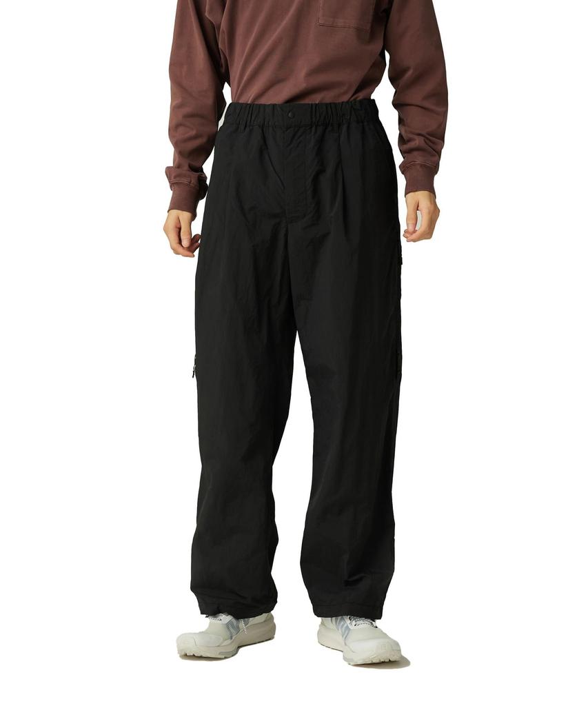 Snow Peak Nylon Tussah Utility Storage Pants and Size XL PA-25AU020, Men's Women's, Black,
