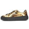 Кроссовки Basket Platform Metallic Gold Женские Черные 362339-04