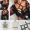 Summer Bralette Bustier Belt Lingerie Push Up Crop Top Cage Harness Sexy Bandage Bra