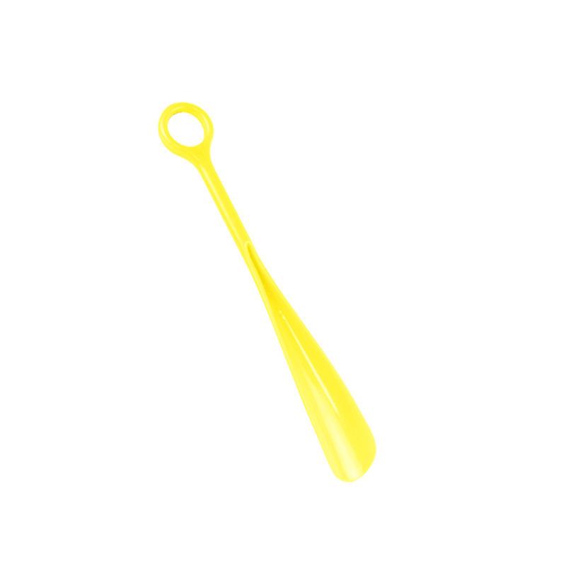 Plastic Shoe Horn with Round Handle – Easy Lift for Elderly, Pregnant, or Lazy People