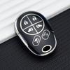 6 Buttons TPU Car Shell Fob for Toyota Tacoma Sequoia Tundra Fortuner Sienna SE 2020 Remote Key Case Holder ProtectoR