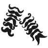 12Pcs/Set Black Fake Moustaches Self Adhesive Joke Mexican Novelty Party Supply