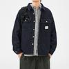 Мужская джинсовая куртка Hansca American Denim с широкими лацканами, мужская рубашка с несколькими карманами