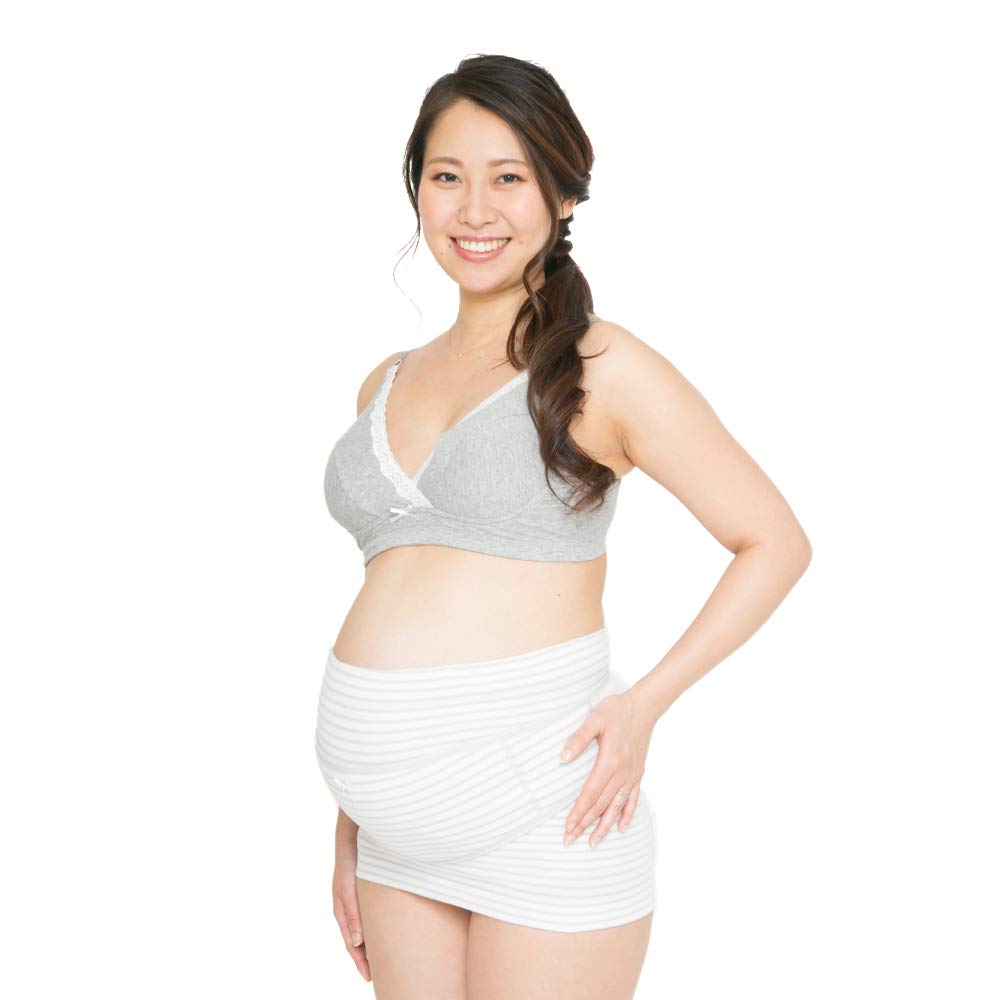 Пояс для беременных Pigeon Серый Набор для будущей мамы, M-L,