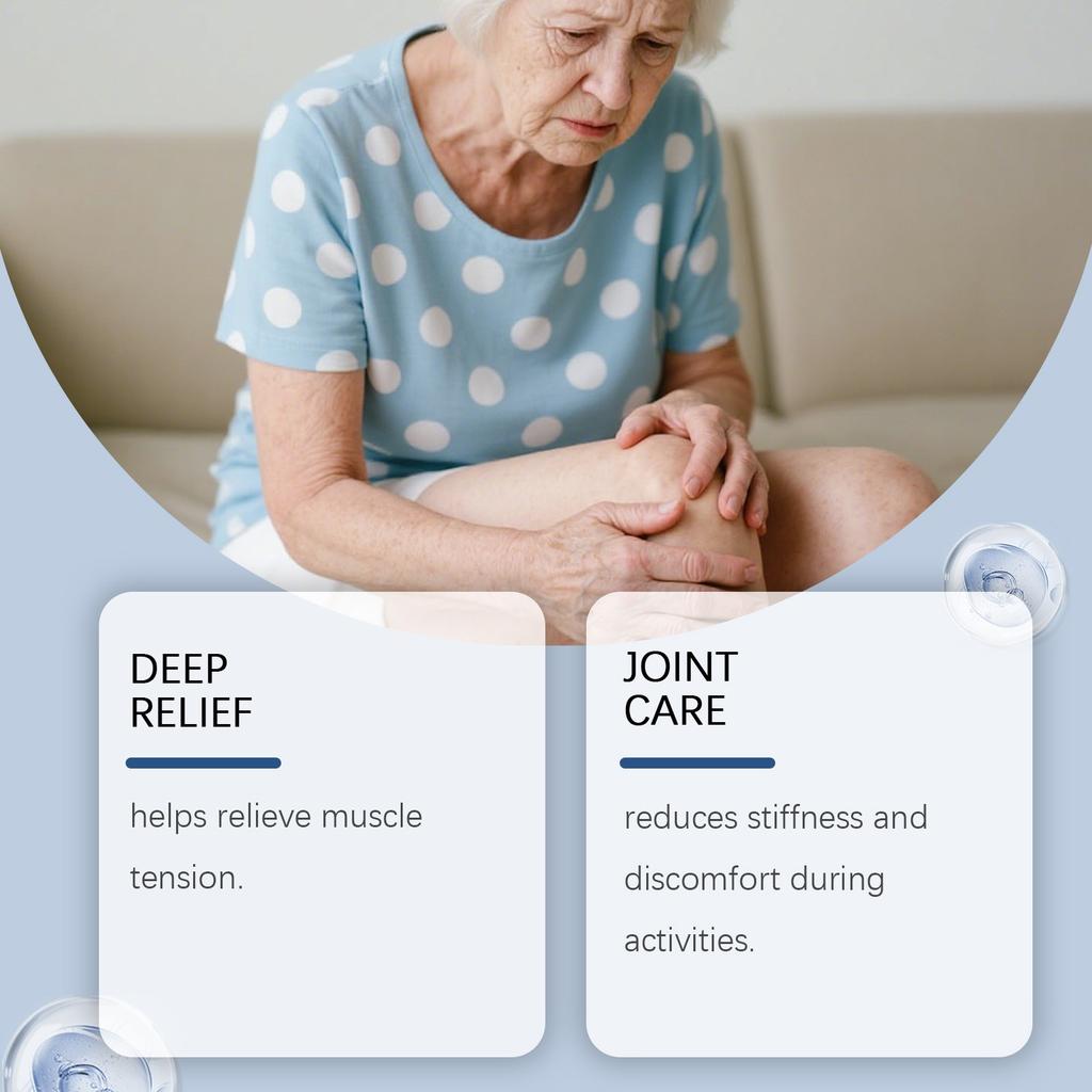 Этот крем для тела с мягкими ингредиентами - ежедневный массажный крем для дискомфорта в запястьях и суставах.