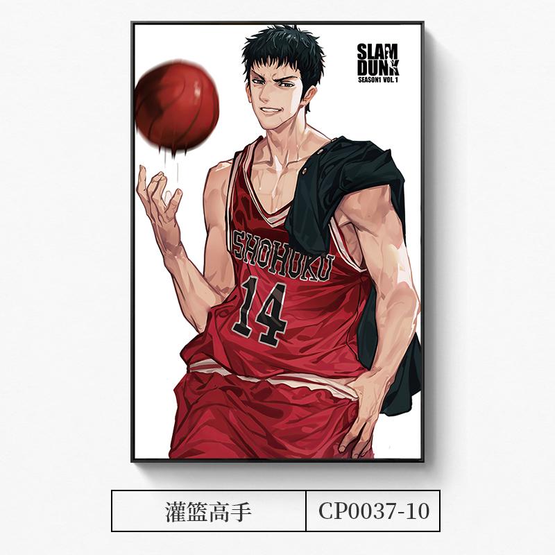 Японское аниме Slam Dunk Анимация настенное искусство Картины Постеры Картины на холсте для гостиной Украшения для спальни подростка Домашний декор Без рамки