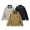 Мужское пальто Новая куртка Лацкан Контраст Свободный Досуг Спорт Пара Мода Уличная мода.
