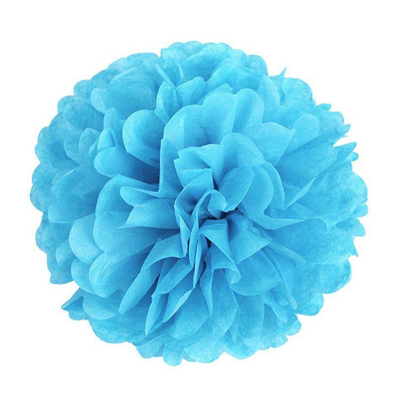 8 9pcs 10 Tissue Paper Pom Poms Ball Wedding Birthday Party Baby Decor Room