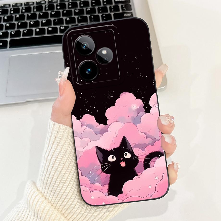 Чехол для Realme GT 7 5G RMX5061 Милый Мультяшный Модный Расписной Чехол Мягкий Силиконовый Чехол Для Realme GT7 Pro GT 7 Pro 7T GT7T Fundas