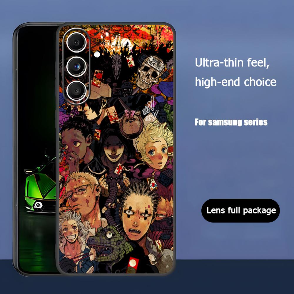 Dorohedoro рису никайдо Горячий Чехол для Телефона Для Samsung Galaxy S25 S24 S23 S22 S21 S20 Plus Ultra Note20 Мягкий Черный