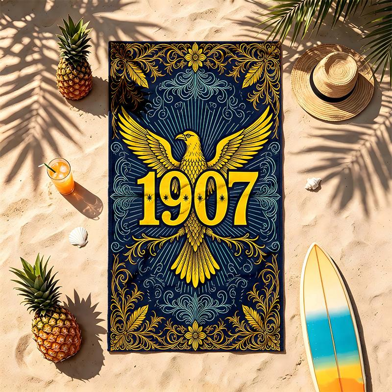 Fenerbahce SK (19) Theme Beach Towel Sand Resistant Soft And Comfortable Suitable For The Pool Camping Yoga And Diving A Travel