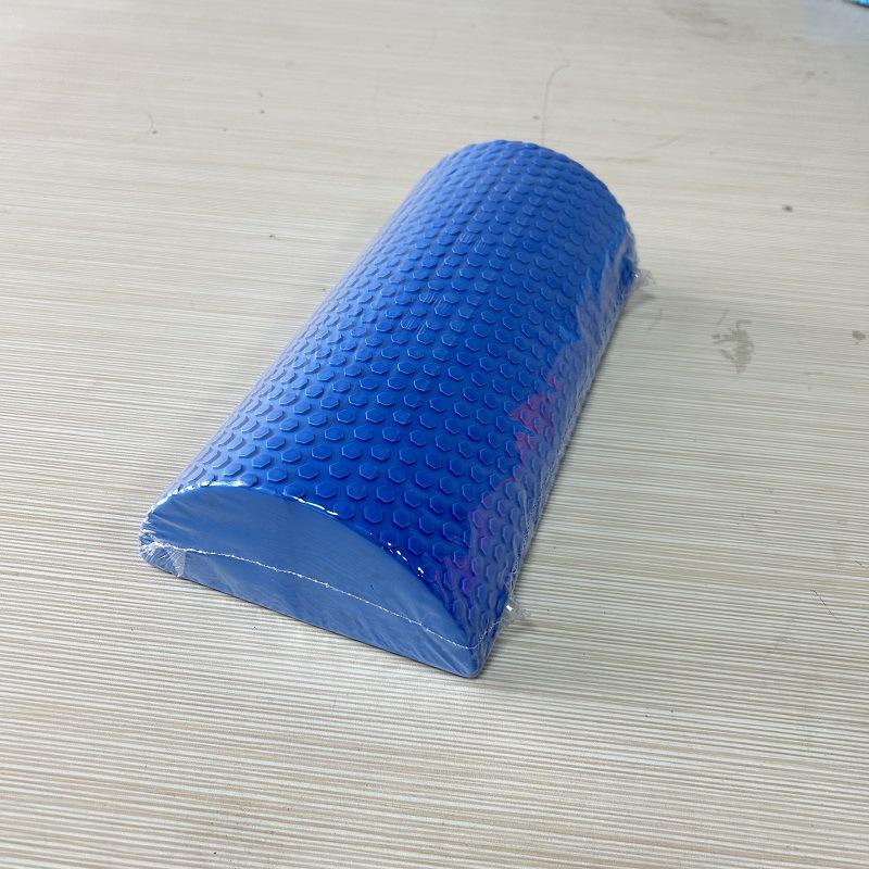 Colored Half Round EVA Foam Roller for Beginner Yoga, Pilates & Balance