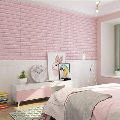 5-30 шт. 35 см*30 см DIY самоклеящиеся 3D наклейки на стену для спальни водонепроницаемый домашний декор фон обои из пенопласта кирпич