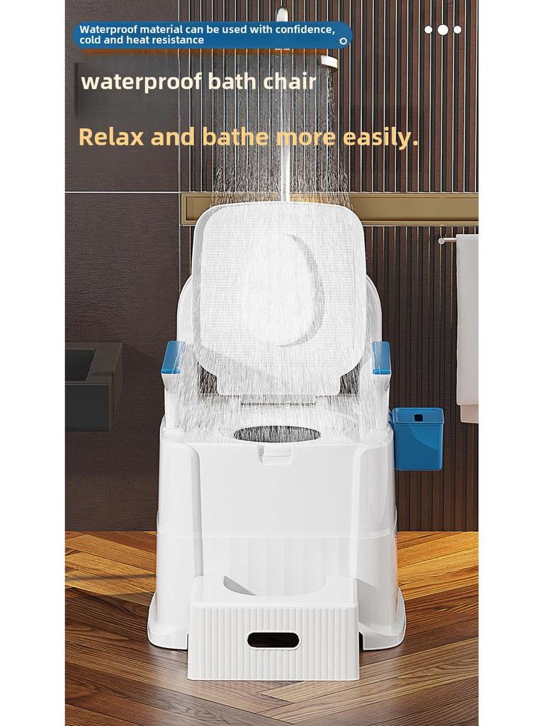 Portable Adult & Elderly Deodorant Toilet Stool for Home