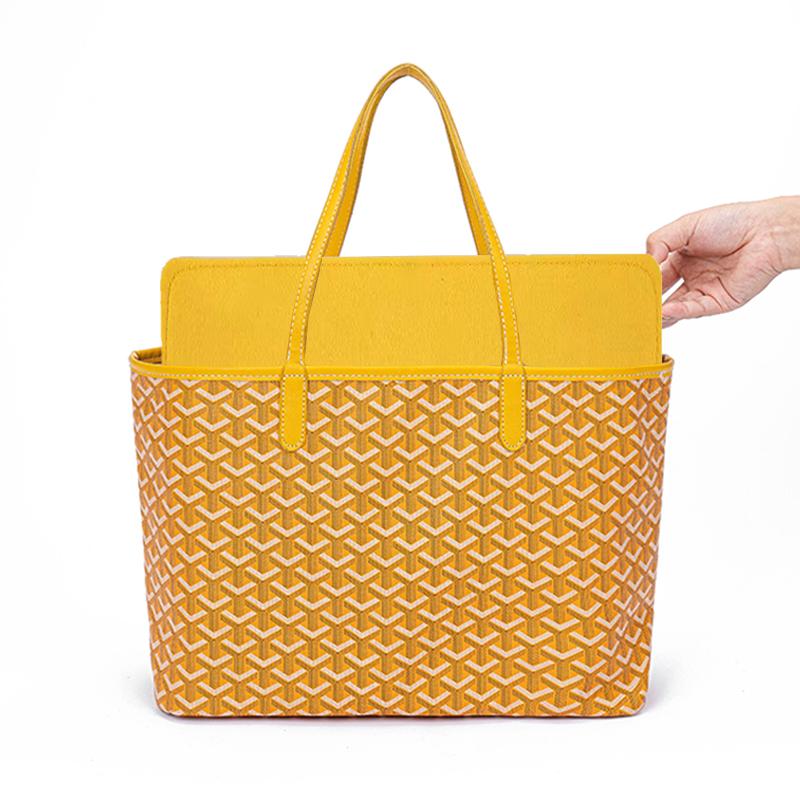Формирователь из войлока EverToner Подходит для Goyard ANJOU PM & SAINT LOUIS PM & ISABELLE Формирователь дна из войлока Держатель-формирователь для роскошных сумок