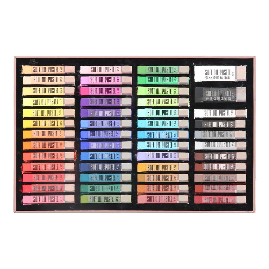 Soft Oil Pastels 48 Colors Professional Drawing Graffiti Art Crayons Sticks Painting Set