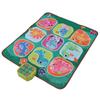 Musical Dance Pad Lighting Adjustable Educational Portable Electronic Dance Mat for Kids Adults