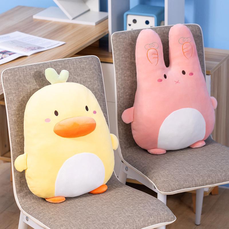 Новый продукт Kada Animal Creative Soft Body Plush Expression Duck Cushion Cartoon Smart Cute Подушка Girl Gift