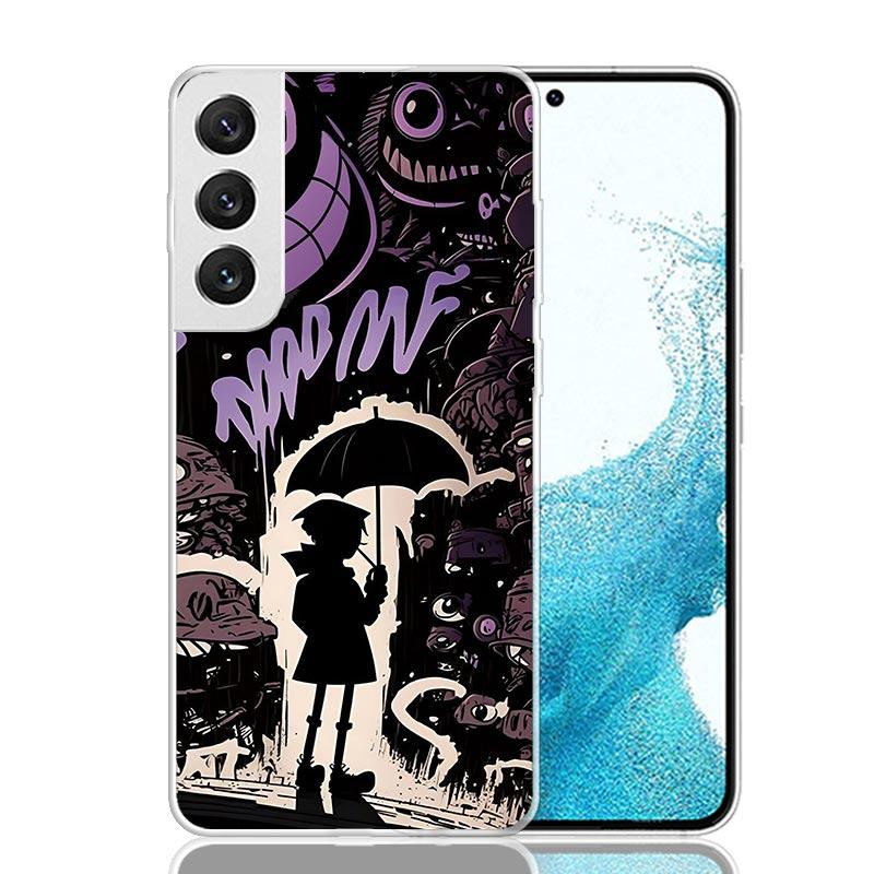 Graffiti Fashion Cool Phone Case For Samsung Galaxy S26 Ultra S23 S24 S25 Edge S20 FE S21 S22 Plus Soft Print Shell Cover Fundas