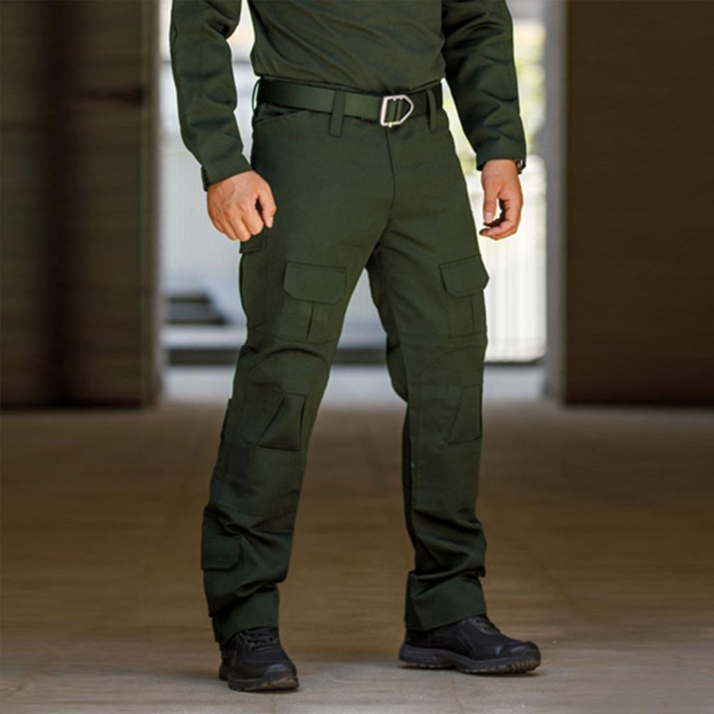 Мужские рабочие брюки с несколькими карманами для занятий спортом и активного отдыха, повседневные брюки с несколькими карманами