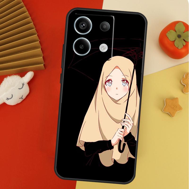 Muslim women islamic girl Case For Xiaomi Redmi 14C 13C 10C 12C Redmi Note 9S 10S 11S 12S 9 10 11 12 13 14 Pro Cover