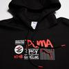 Puma Толстовка с капюшоном и длинным рукавом с принтом логотипа в американском стиле, спортивная толстовка для мужчин, черная 534140-01
