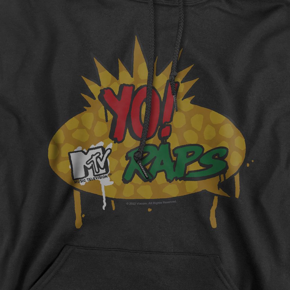 Yo! MTV Raps Mens Logo Hoodie