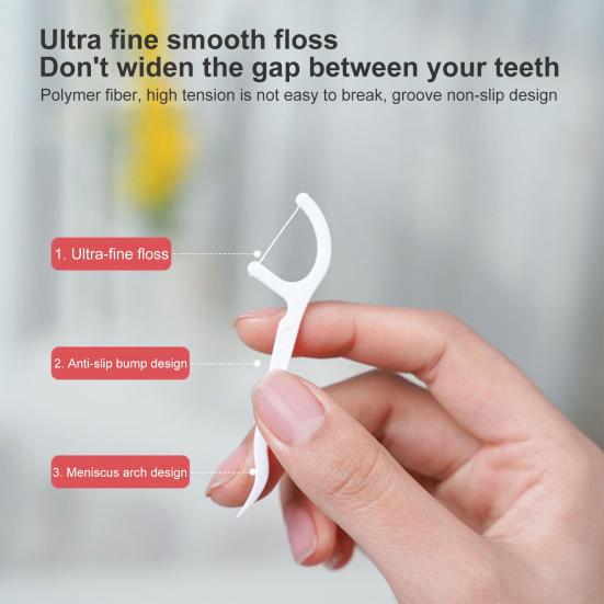 Автоматический портативный ящик для хранения зубной нити большой емкости, пылезащитный, компактный, выбор зубной нити