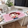 1PC Cartoon Heart Large Durable Mouse Pad Suitable for Office Desks, Gaming Desktops.Non-Slip Back P50