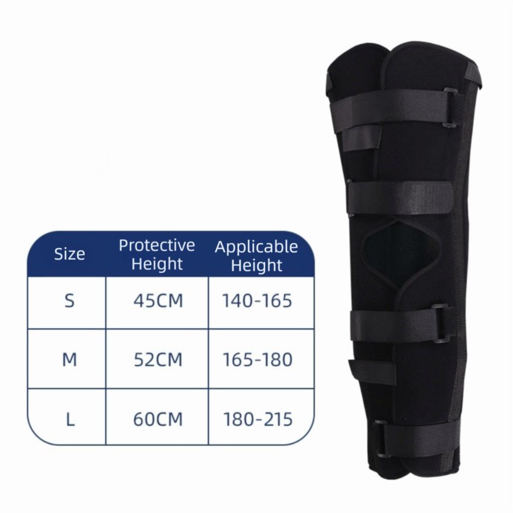 Adjustable Knee Brace Wear-resistant Leg Splint Stable Support Knee Immobilizer Fracture Recovery