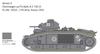 Italeri 1/56 Французский тяжелый танк B1 bis времен Второй мировой войны Пластиковый набор для сборки IT25766