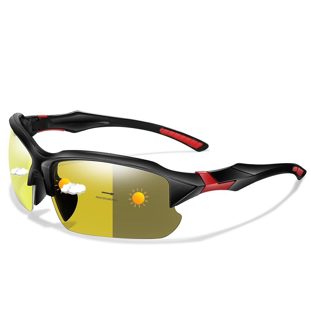 Night Vision Photochromic Sunglasses For Men and Women Outdoor Sports Cycling Running Eyewear Classic Goggles 7