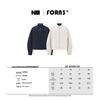 FORN3 Men's Retro Cotton Harrington Jacket - Casual Loose Fit, Stand Collar, Spring/Autumn Trendy Workwear (N1600)
