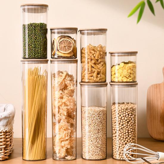 Airtight Food Storage Container Sealed Jar with Lid Large Capacity BPA Free