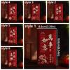 6pcs Best Wishes Hot Gold 2026 Horse Year Red Envelope Thickened Hard Paper Money Envelopes Hongbao Red Packet Spring Festival