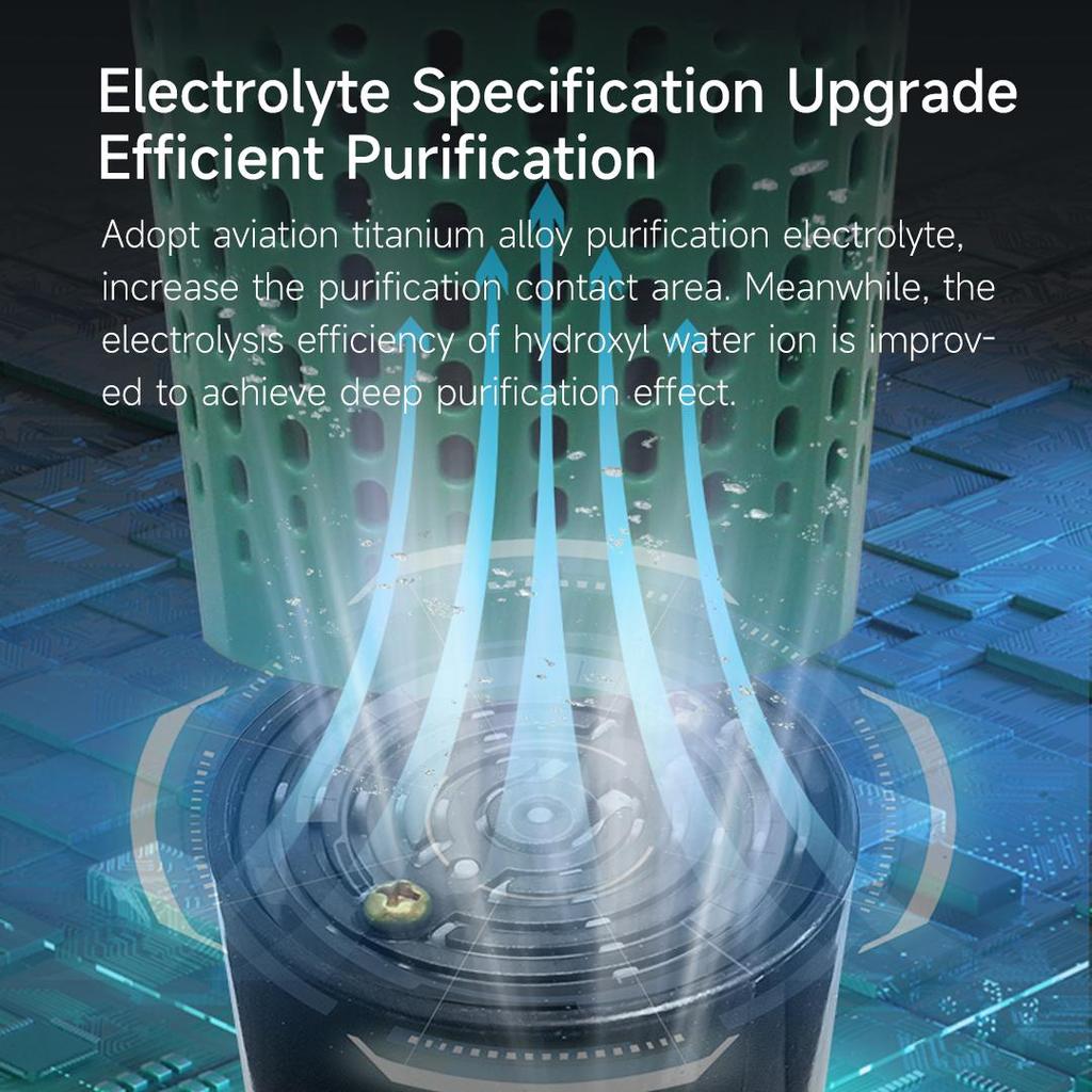 Fruit And Vegetable Washing Machine Hormone Reduction Bacteria Killing Cleaner Device for Cleaning Fruit,Vegetable,Rice,Tableware