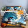 Surfer, ocean, wave, palm trees. Bedding sets Duvet cover sets Duvet covers Pillowcases(1 * Duvet Cover 2 * Pillowcases without duvet insert)