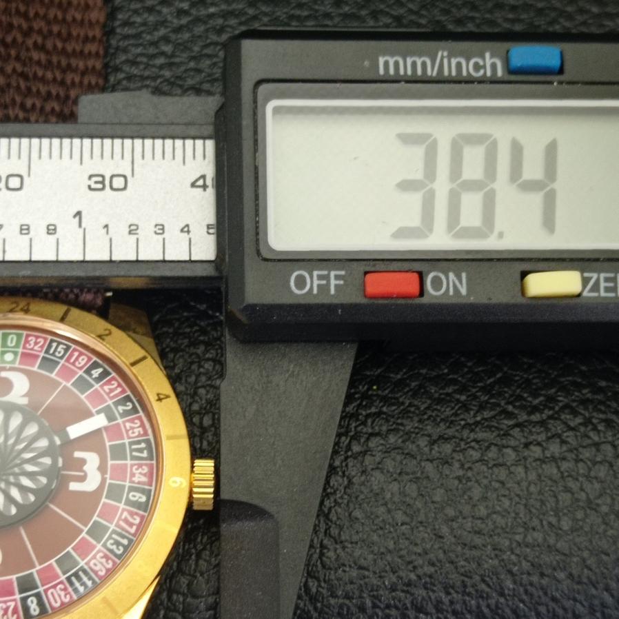 ШВЕЙЦАРСКИЕ МУЖСКИЕ МЕХАНИЧЕСКИЕ ЧАСЫ С РУЧНЫМ ЗАВОДОМ, ВОССТАНОВЛЕННЫЕ, С КОРИЧНЕВЫМ ЦИФЕРБЛАТОМ a430243-2 R102-a430243