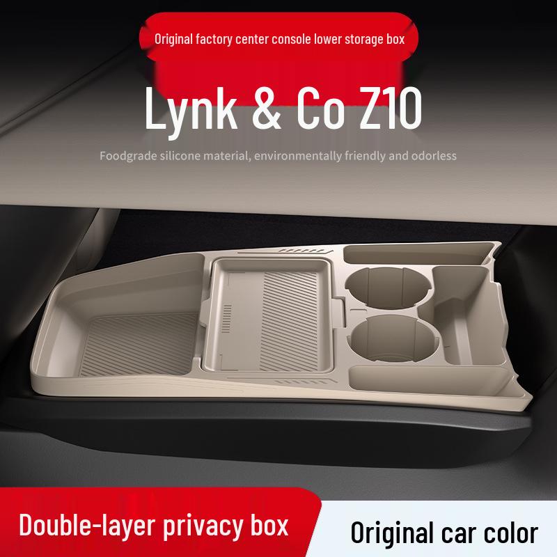 Силиконовый органайзер для консоли и держатель для очков Lynk & Co Z10