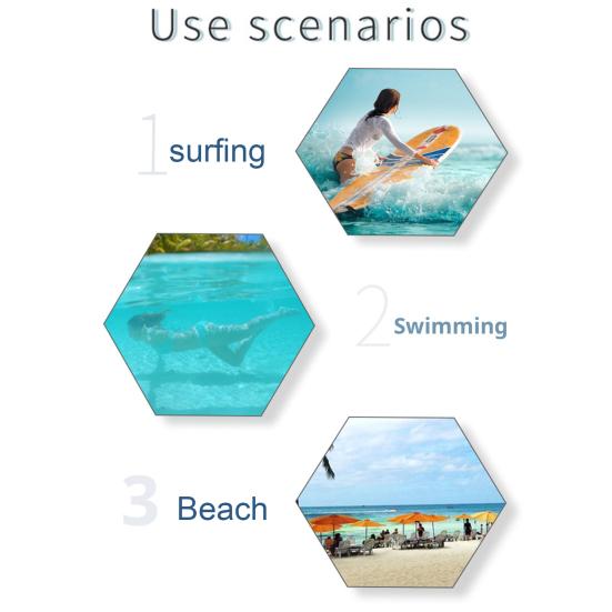 2Pcs/Set Women Swimsuit Set Bandeau Sleeveless Striped Print Swimming Tops High Waist Swimming