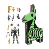 Fortnite Supply Llama Kit 15-Piece Set, 4-inch Figures, Weapons, and Accessories