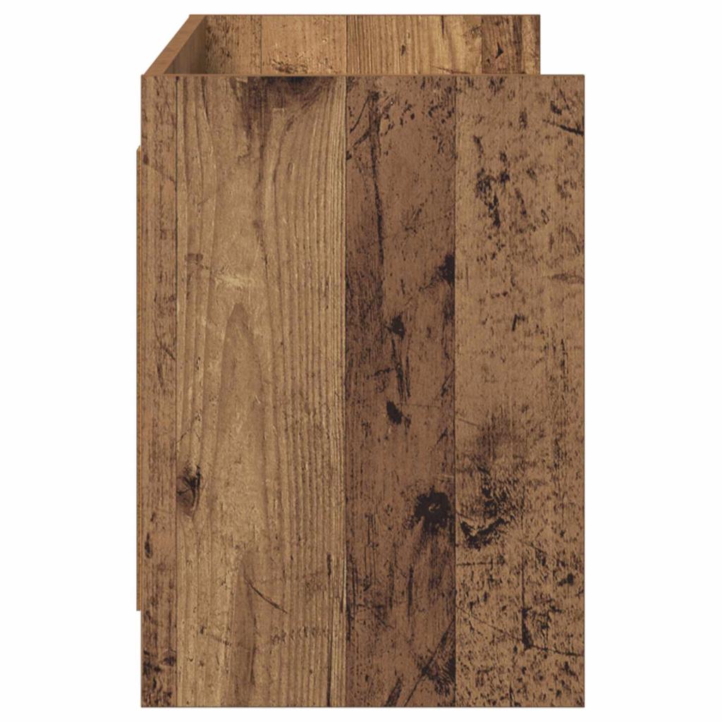 TV Cabinet 135 x 33 x 47 cm Reclaimed Wood Particleboard